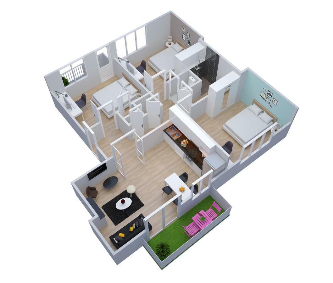 Smile Apparts - Appartements - Au Coeur De Lorient - Au Calme - Tout Confort Exterior photo